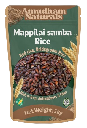 Mapillai Samba Rice மாப்பிள்ளை சம்பா அரிசி