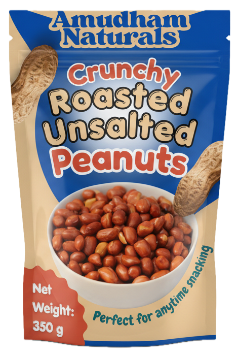 Roasted Unsalted Peanuts வறுத்த உப்பு இல்லாத கடலை
